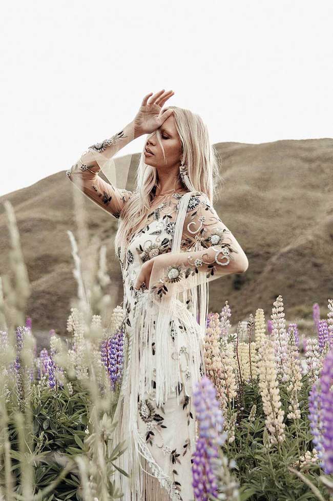 Boho νυφικό 2019 για τις πιο ονειροπόλες με ρομαντική διάθεση!