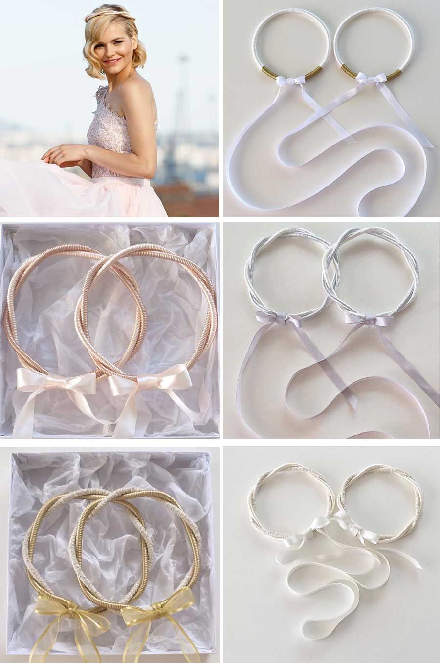 Νυφικά στέφανα από την Wedding Stefana - Anna Maria Lambert