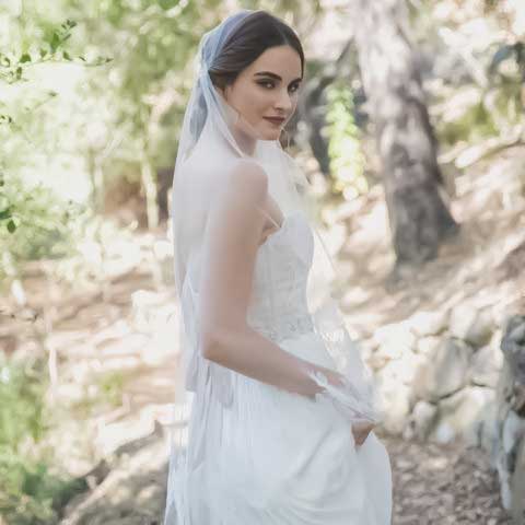 Αξεσουάρ για boho νύφες: Πέπλο