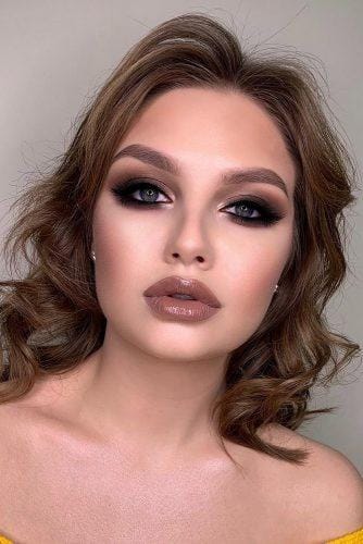 Smokey Eyes νυφικό Make Up