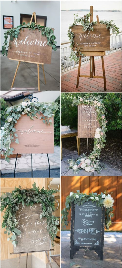 Στολισμός δεξίωσης: Welcome wedding board. Έχουμε βρει μερικές καταπληκτικές ιδέες για να διακοσμήσετε τον γάμος σας