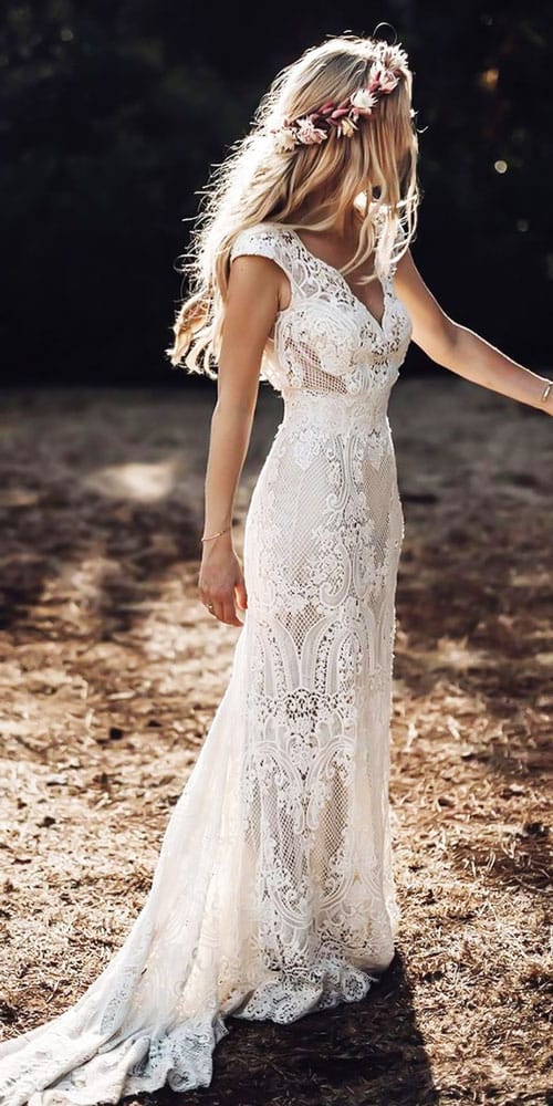 Νυφικα: Boho chic για την πιο ρομαντική νύφη