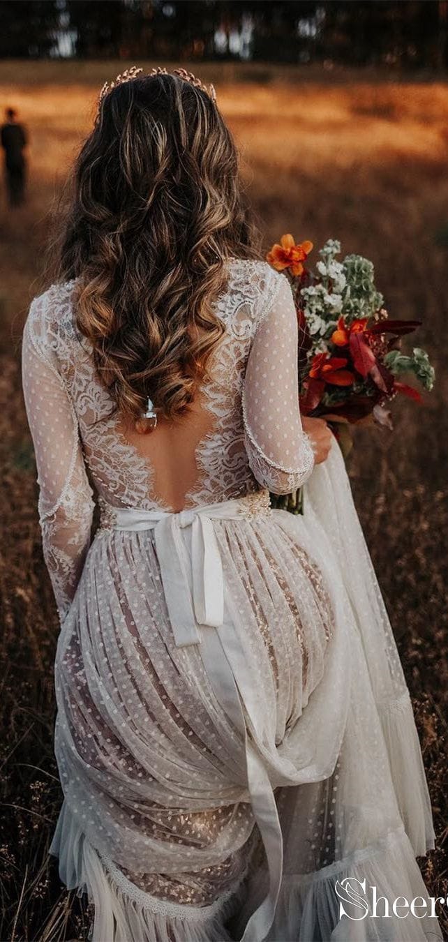 35 Boho νυφικα: Boho νυφικά με δαντέλαΓια να σας εμπνεύσει, έχουμε συγκεντρώσει μέχρι κάποια καταπληκτικά boho νυφικά που θα