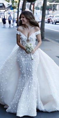 ΝΥΦΙΚΟ ΓΟΡΓΟΝΕ: Off The Shoulder φορεματα για γαμο