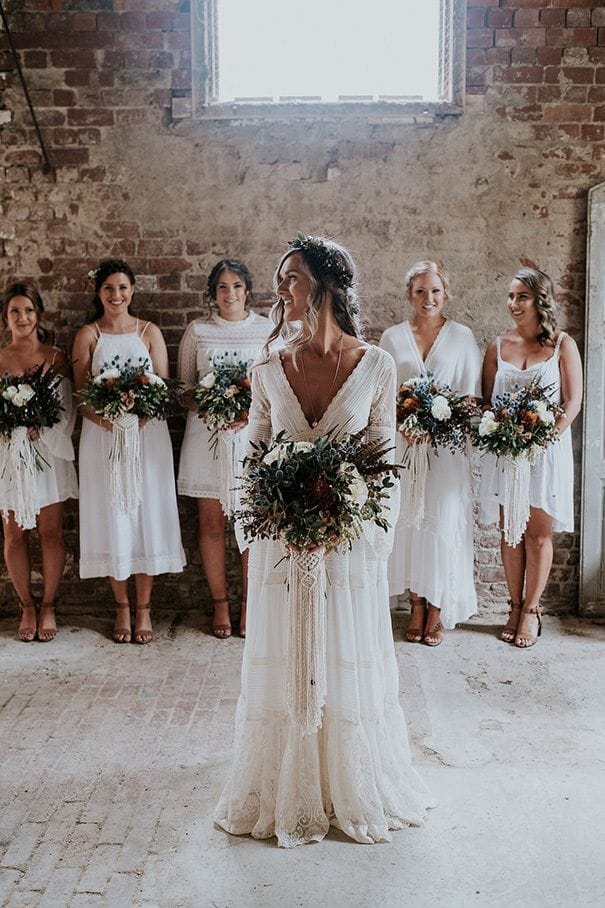 35 Boho νυφικα: Αέρινο Νυφικό