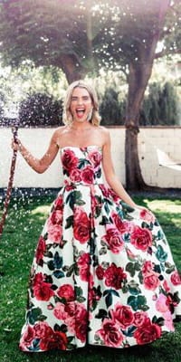 Ιδεες φορεματα για γαμο: Τέλεια floral φορέματα