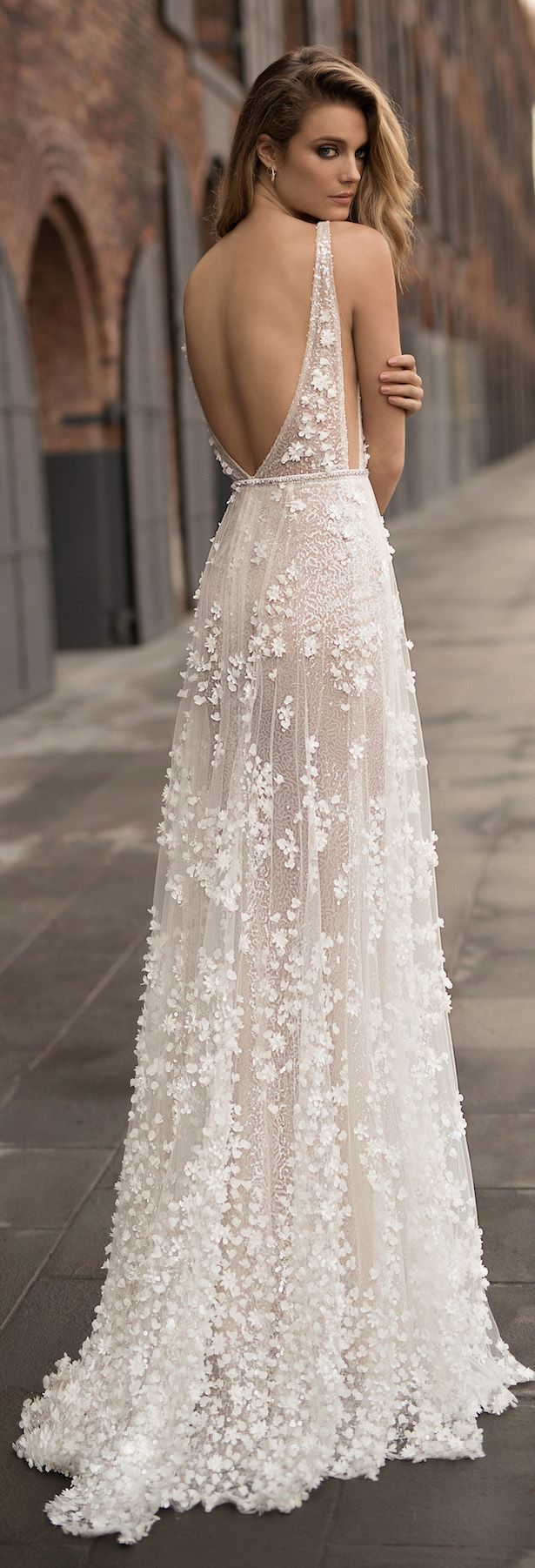 35 Boho νυφικα: Berta νυφικά φορέματα για την άνοιξη 2018
