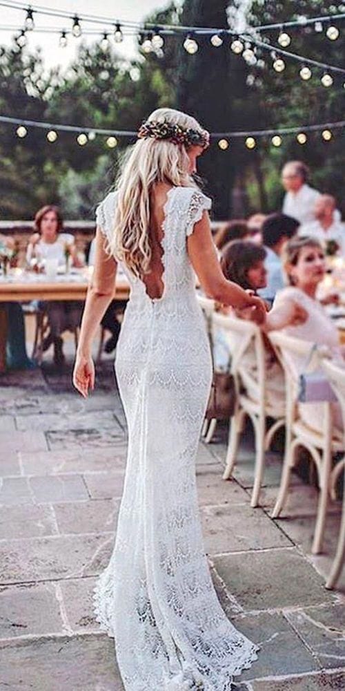 35 Boho νυφικα: Τέτοιες εκπληκτικές νυφικές φορεσιές, η δαντέλα, το ντεκολτέ, απλά αξιοσημείωτο