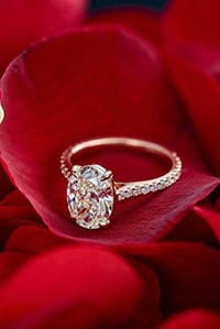 Μονοπετρα: Rose Gold Δαχτυλίδια