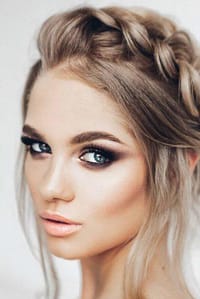 ΟΜΟΡΦΟ ΝΥΦΙΚΟ ΜΑΚΙΓΙΑΖ: ΥΠΕΡΟΧΟ SMOKEY EYE BRIDAL MAKEUP. Το smokey eye μακιγιάζ αυτό είναι έκπληκτο για κάθε χρώμα ματιών