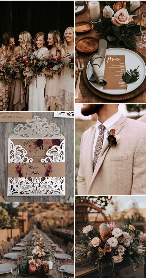 BOHO CHIC ΔΙΑΚΟΣΜΗΣΗ ΓΑΜΟΥ: ΣΤΟΛΙΣΜΟΣ ΜΕ ΖΕΣΤΕΣ ΑΠΟΧΡΩΣΕΙΣ ΓΙΑ ΓΑΜΟ ΤΟ ΦΘΙΝΟΠΩΡΟ