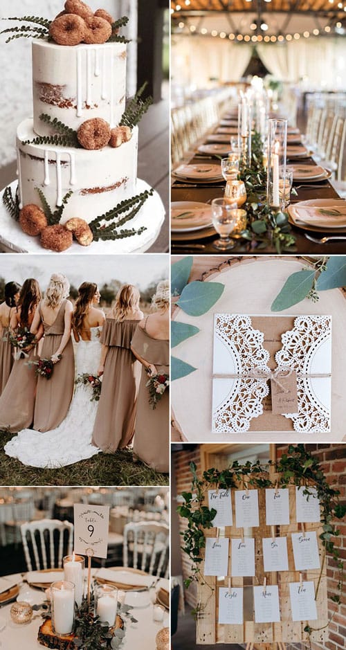 BOHO CHIC ΔΙΑΚΟΣΜΗΣΗ ΓΑΜΟΥ ΜΕ ΡΟΥΣΤΙΚ ΠΙΝΕΛΙΕΣ ΣΤΟΝ ΣΤΟΛΙΣΜΟ ΤΟΥ ΓΑΜΟΥ