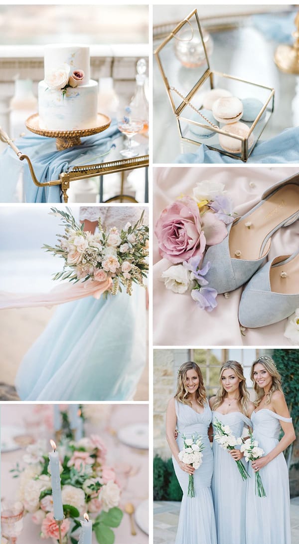 ΔΙΑΚΟΣΜΗΣΗ ΓΑΜΟΥ 2021: ΓΑΜΟΣ ΜΕ ΓΑΛΑΖΙΟ ΚΑΙ BLUSH PINK