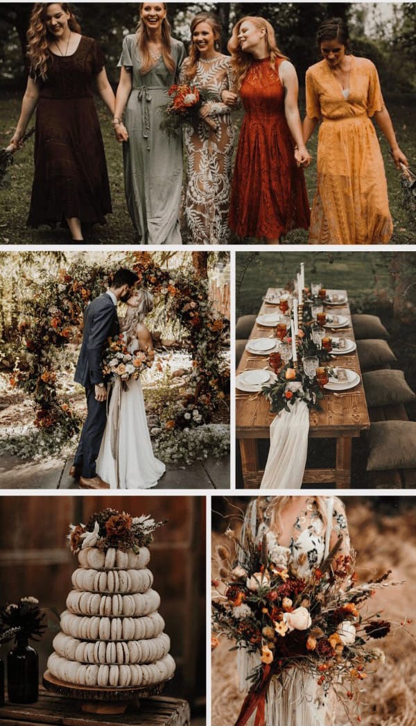 ΓΑΜΟΣ ΜΕ ΓΗΙΝΕΣ ΑΠΟΧΡΩΣΕΙΣ: BOHO ΔΙΑΚΟΣΜΗΣΗ ΓΑΜΟΥ