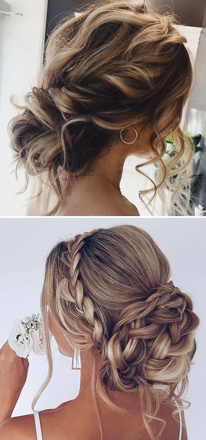 ΝΥΦΙΚΑ UPDOS: ΝΥΦΙΚΟ ΧΤΕΝΙΣΜΑ ΜΑΛΛΙΑ ΣΤΟ ΠΛΑΙ