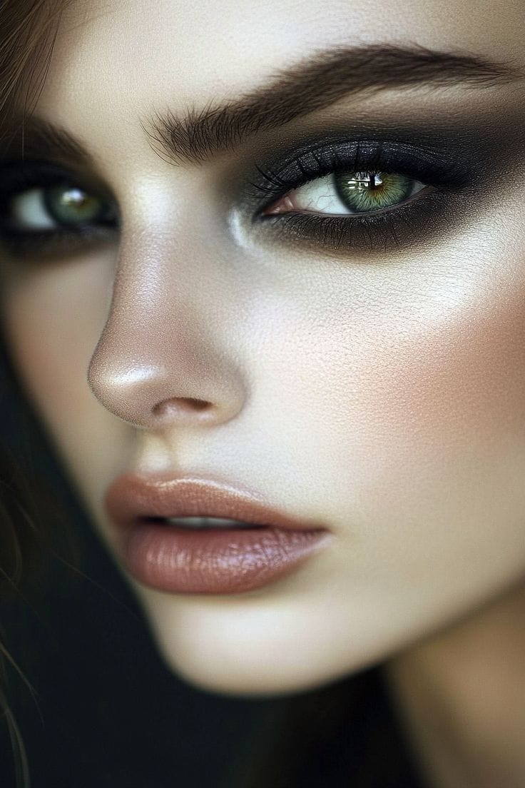 ΝΥΦΙΚΟ ΜΑΚΙΓΙΑΖ 2025 SMOKEY EYES