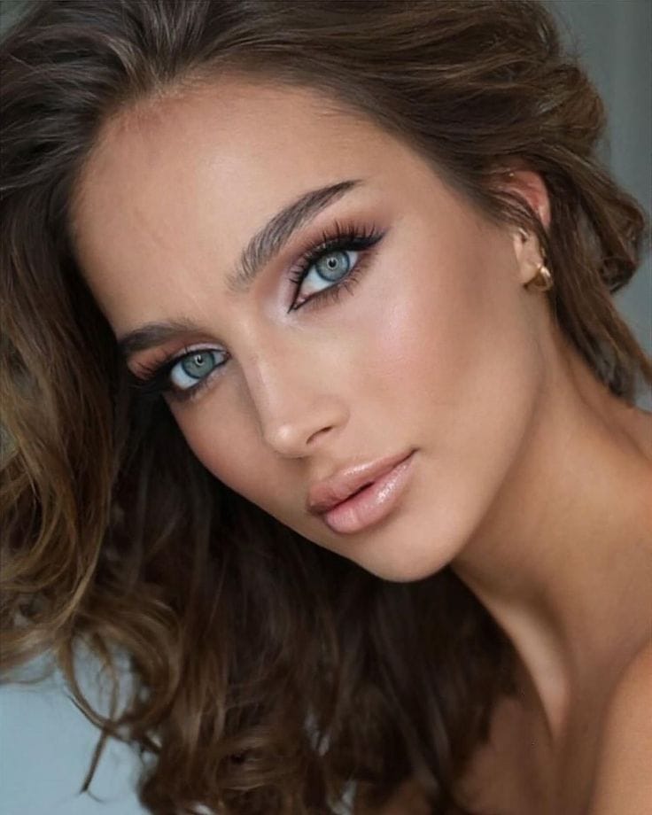 ΝΥΦΙΚΟ ΜΑΚΙΓΙΑΖ 2025 BRIDAL MAKEUP ΓΙΑ ΓΑΛΑΖΙΑ ΜΑΤΙΑ