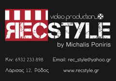Rec Style Veddings & events video productions