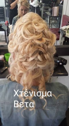 Hair styling and make up