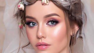 Νυφικο μακιγιαζ boho για τις νύφες που αγαπούν να λάμπουν.