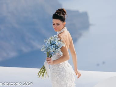 Η νυφη μας στην Σαντορίνη — Caleidoscopio (φωτογραφία 5)