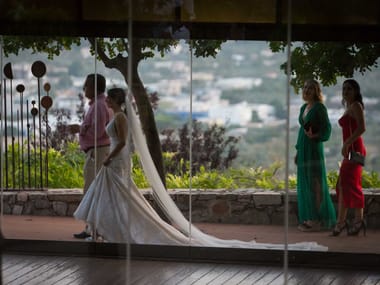Γάμος σε πέτρινο κτήμα με ηλιοτρόπια — Bright Bride Photography (φωτογραφία 15)