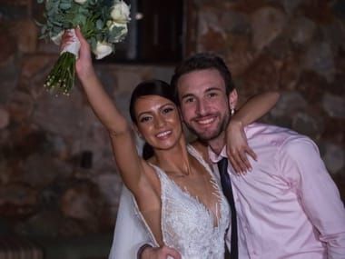 Γάμος σε πέτρινο κτήμα με ηλιοτρόπια — Bright Bride Photography (φωτογραφία 19)