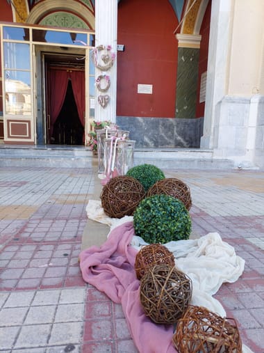 Στολισμός εκκλησίας και κέντρου εκδήλωσης — Creations by Alexia Psychogiou, Σπάρτη (φωτογραφία 2)