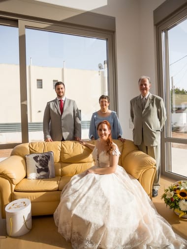 Γάμος σε πέτρινο κτήμα με ηλιοτρόπια — Bright Bride Photography (φωτογραφία 2)