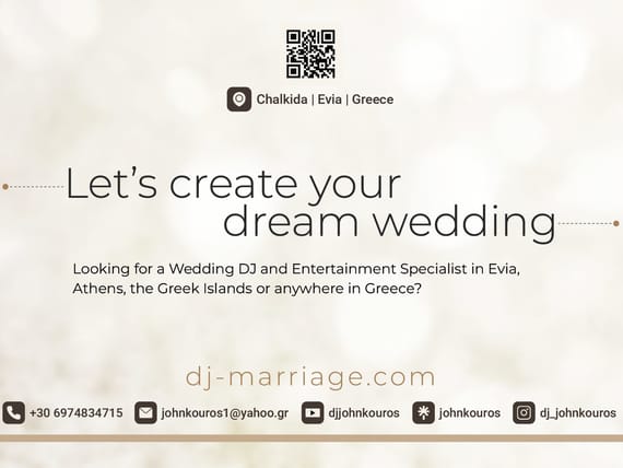 wedding dj in Evia — Dj John Kouros, Ιστιαία-Αιδηψός (φωτογραφία 6)