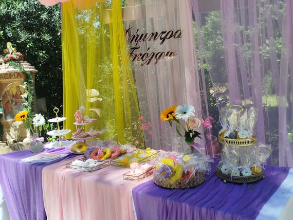 Στολισμός βάπτισης — MomentsbyElena, Αχαρνές (φωτογραφία 7)