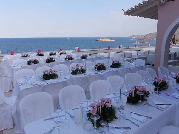 SIROCO MAR club . Wedding Receptions — Χώρος Δεξίωσης