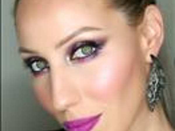 lila drakonaki make up artist
