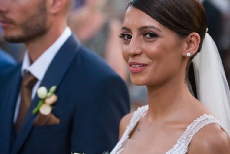 Γάμος σε πέτρινο κτήμα με ηλιοτρόπια — Bright Bride Photography (φωτογραφία 17)