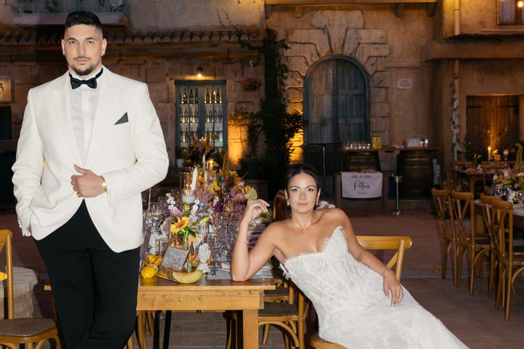 Evangelia & Vasilis — Love, Colour & Mediterranean Charm — Events With Wanderlust, Αθήνα (φωτογραφία 17)